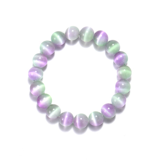 Colorful cat eye bracelet