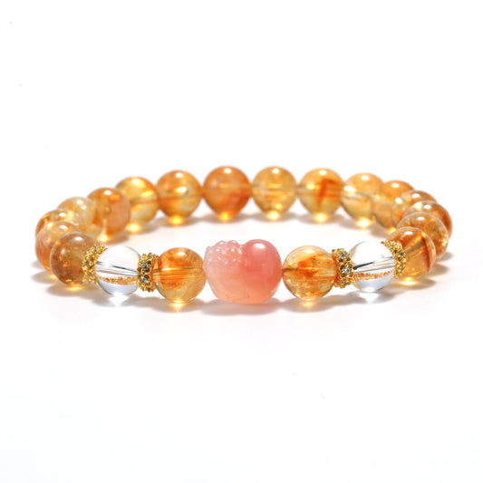 Huangta Crystal is regarded as a powerful wealth energy stone.